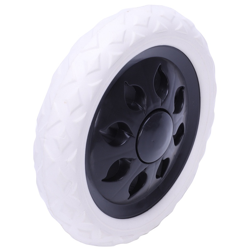 Set 2 Bánh Xe Đẩy Hành Lý Kích Thước 15.8X3.4Cm Màu Trắng Đen