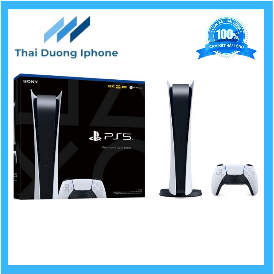 Máy PS5 - Playstation 5 Digital Chính Hãng New Sony 100% - Sản phẩm chính hãng của Sony Playstation (Bản Digital Only)