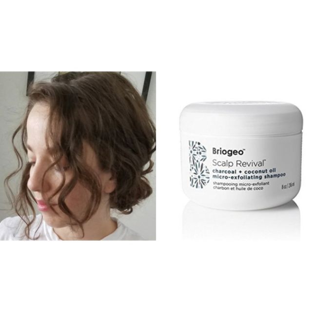 Dầu gội giảm gàu, tẩy tế bào chết cho tóc #Briogeo Scalp Revival™ Charcoal + Coconut Oil Micro-Exfoliating Shampoo