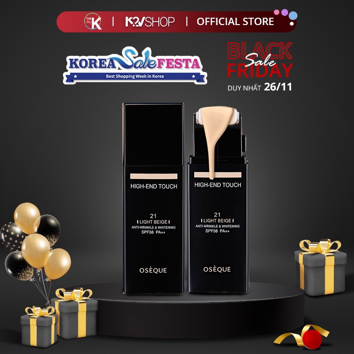 Kem phấn nền dạng lăn OSÈQUE High End Touch 30ml | BigBuy360 - bigbuy360.vn
