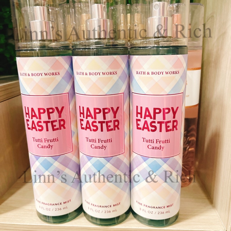 AUTH USA HAPPY EASTER  - Xịt Thơm Body Mist Toàn Thân Bath &amp; Body Works