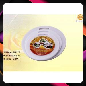 Thớt nhựa tròn Việt Nhật 3 size kháng khuẩn bền đẹp (MS:5800/5801/5802) -Buôn rẻ