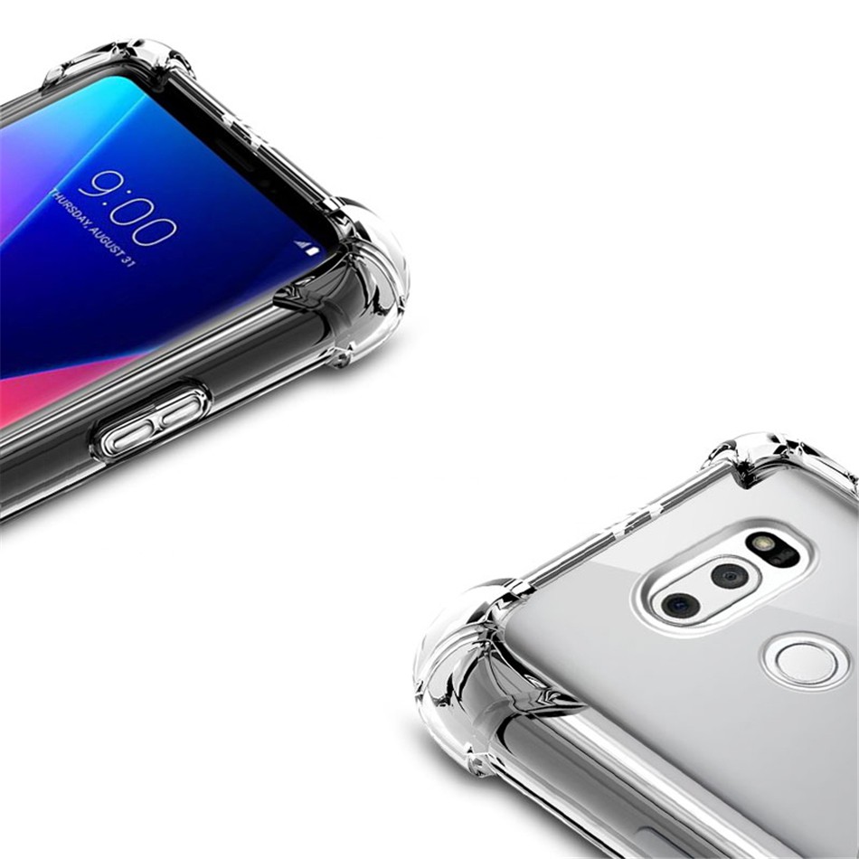 Ốp lưng chống sốc dành cho LG V20 V30 V40 V 50 G7 G6 Q60 Q6 V35 G7+ Plus V30 V30S
