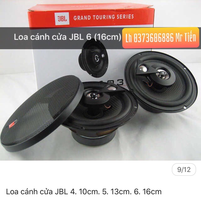 Loa ô tô JBL 4”.10cm , 5”.13cm ,  6”. 16cm .
