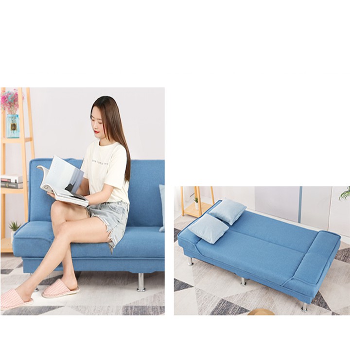 Sofa giường kèm ghế băng thông minh - sofa ghế ngả ra thành giường