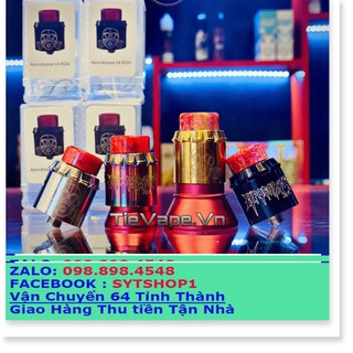 Đầu TankThước Lá điện tử RDA Apocalypse size 24 điện.tử -Tinh dầu 60ML