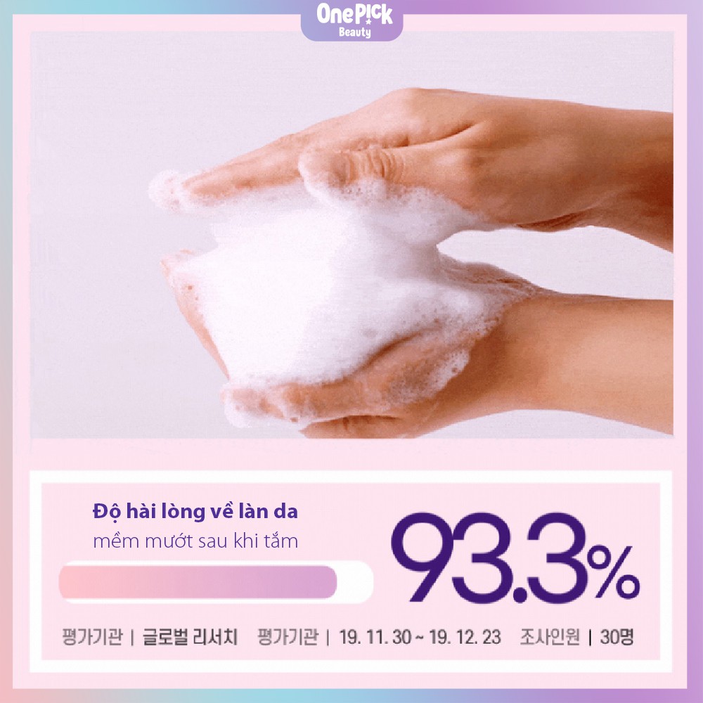 Sữa tắm nước hoa ON: THE BODY VEILMENT PERFUME làm sáng da, giúp da ẩm mịn và căng mướt với mùi hương nước hoa dài lâu