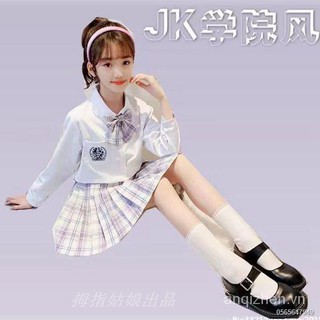 ◙☋Set Áo Thun Ngắn Tay + Quần An Toàn Cho Bé Gái 2021