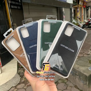Ốp lưng da Samsung Galaxy S20+ Plus Leather Cover