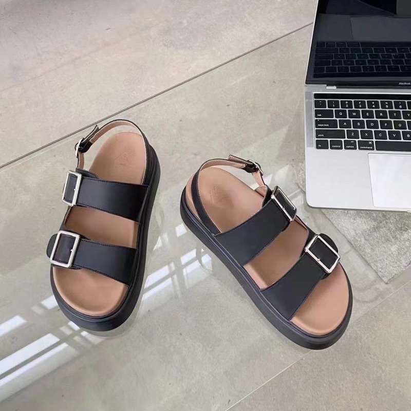Dép mùa hè sandal đế dày phù hợp với mọi phong cách