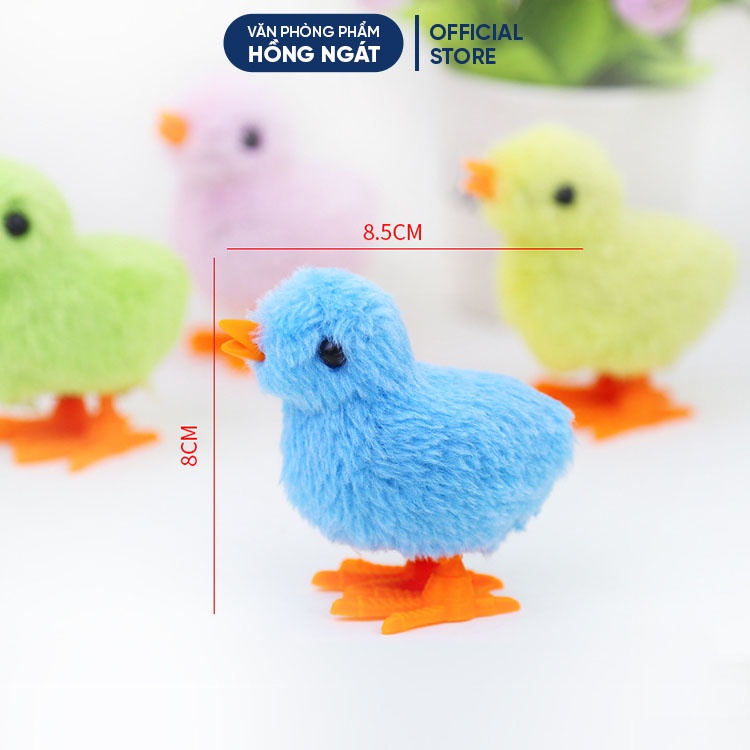 Đồ chơi gà con lon ton có chạy đà cho bé với nhiều màu sắc khác nhau làm quà tặng học sinh DC04