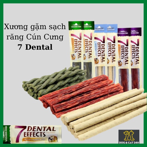 Xương gặm sạch răng thơm miệng 7 Dental Effects Cho Cún thumbnail