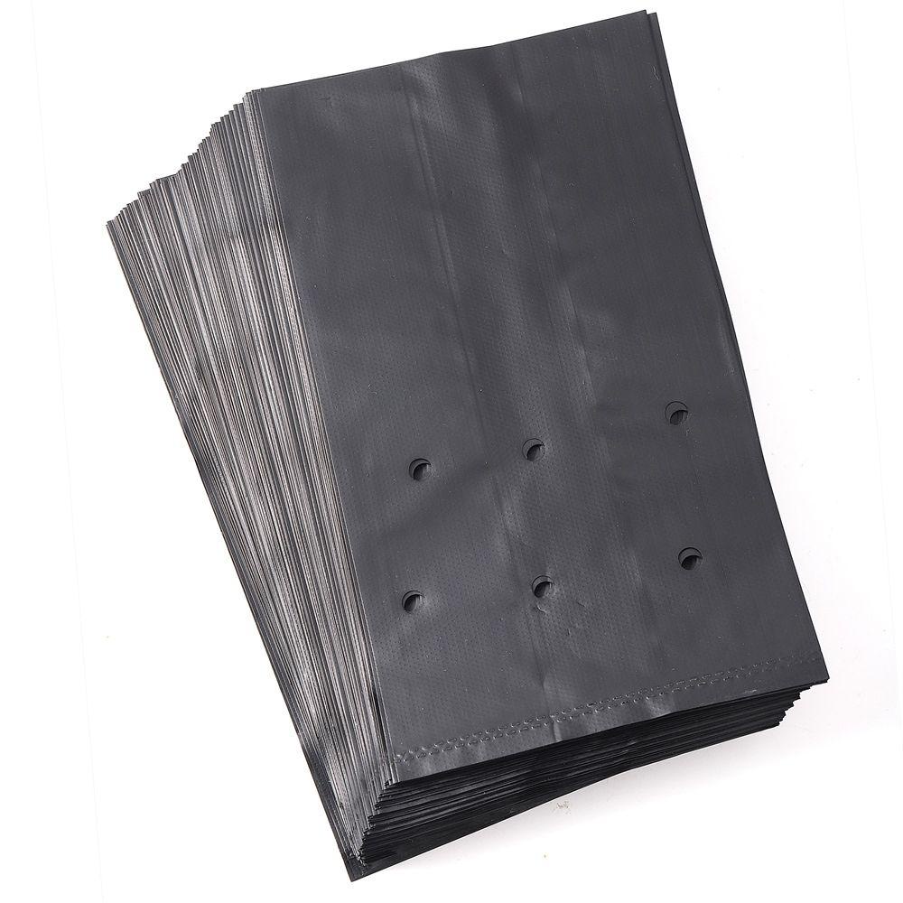 Set 200 Túi Nhựa Trồng Cây Thoáng Khí Bảo Vệ Môi Trường