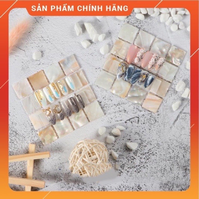 Khung chụp ảnh xà cừ - phụ kiện nail