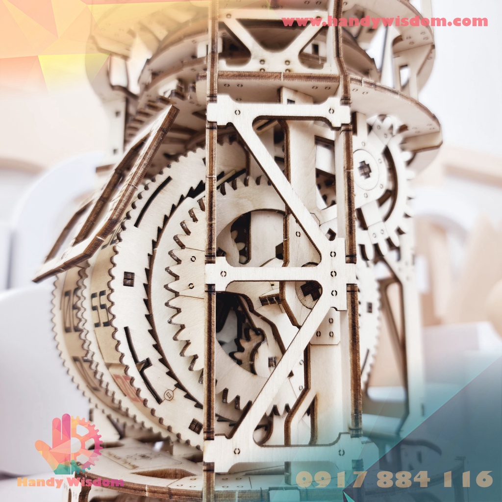 Mô hình gỗ chuyển động - Dream Tourbillon - Đồng hồ thiên văn