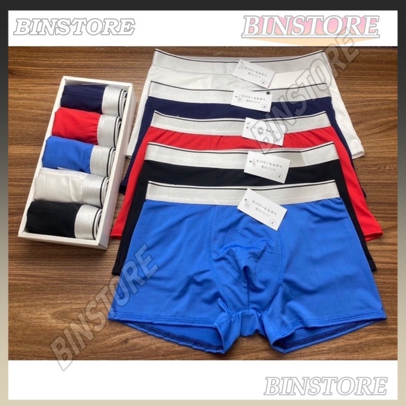 [GIÁ SỐC] Combo 4 Quần Lót Đùi Nam, Quần Sịp Đùi Nam, Sịp Tam Giác Co Giãn 4 Chiều, Mát Màu Đẹp Thoáng Khí Khử Khuẩn
