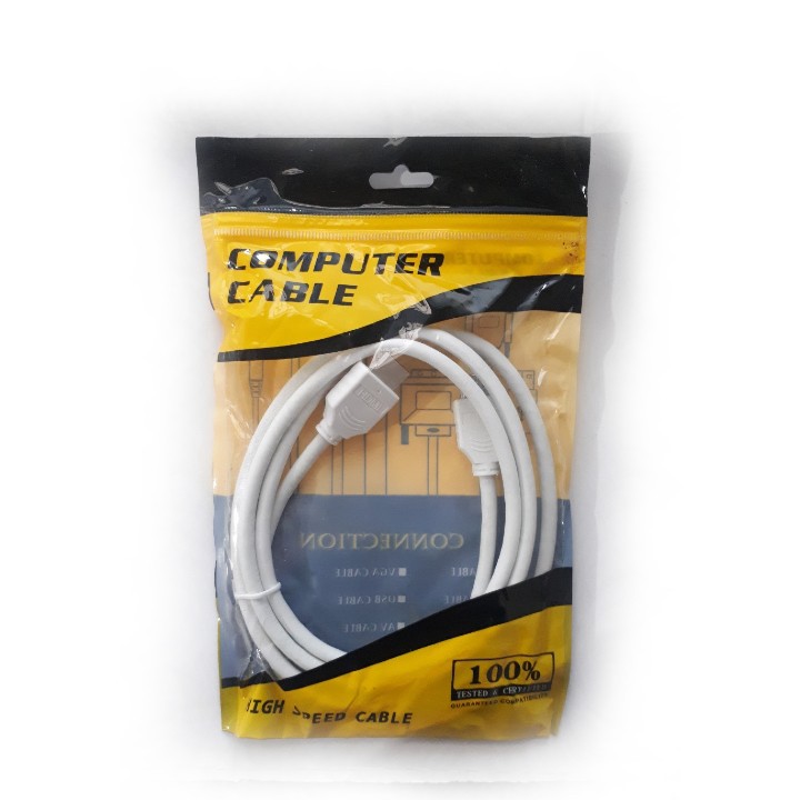 Dây cáp hdmi 1.5m trắng xịn