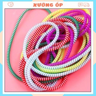 ( Combo 5 dây quấn )Dây Quấn Cáp Sạc - Tai Nghe - Đa Dạng Màu Sắc - Chống Rối - Chống Đứt .
