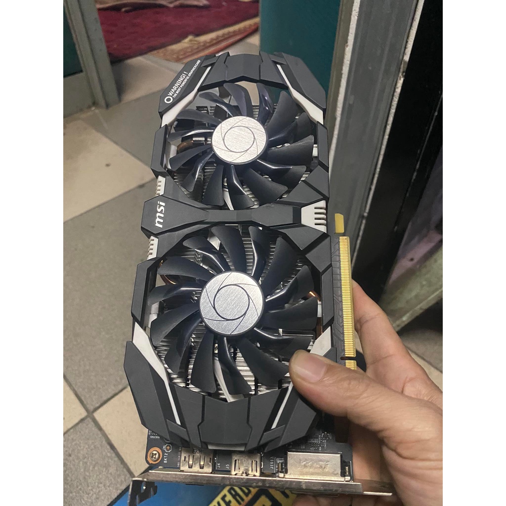 Card màn hình MSI GTX1060 3GB 2Fan Zin
