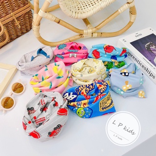 Khăn ống cotton giữ ấm cổ thời trang đa năng cho bé trai/gái
