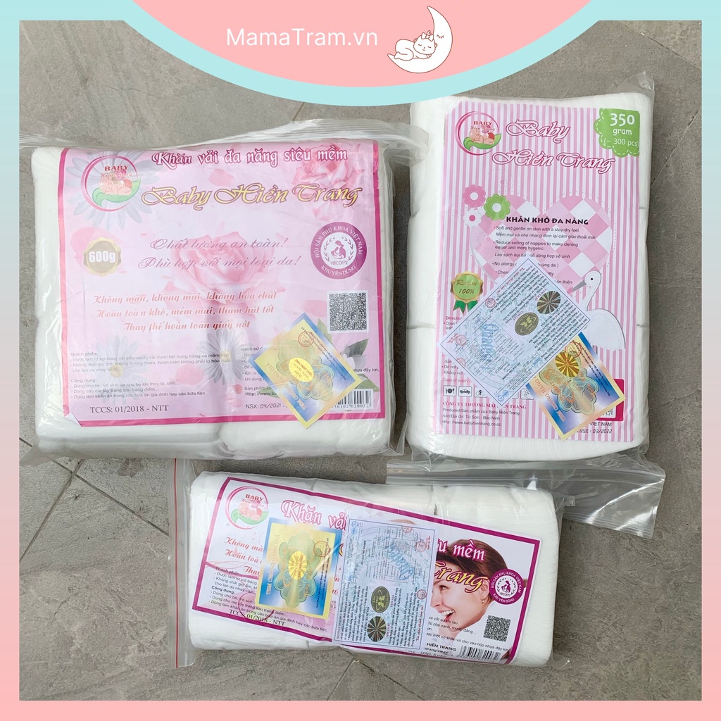 Khăn Vải khô - Giấy Đa Năng Hiền Trang