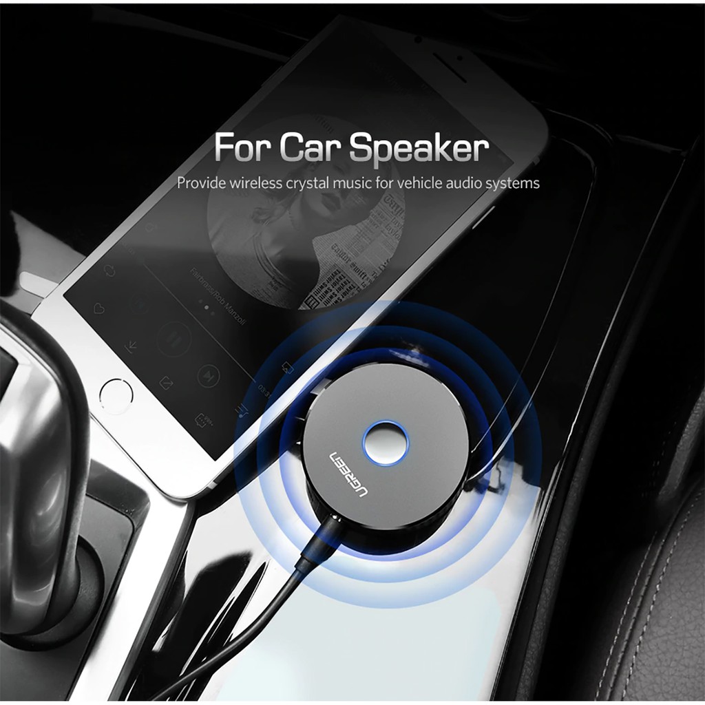 Thiết Bị Nhận Bluetooth Audio 3.5mm Cao Cấp UGREEN CM127