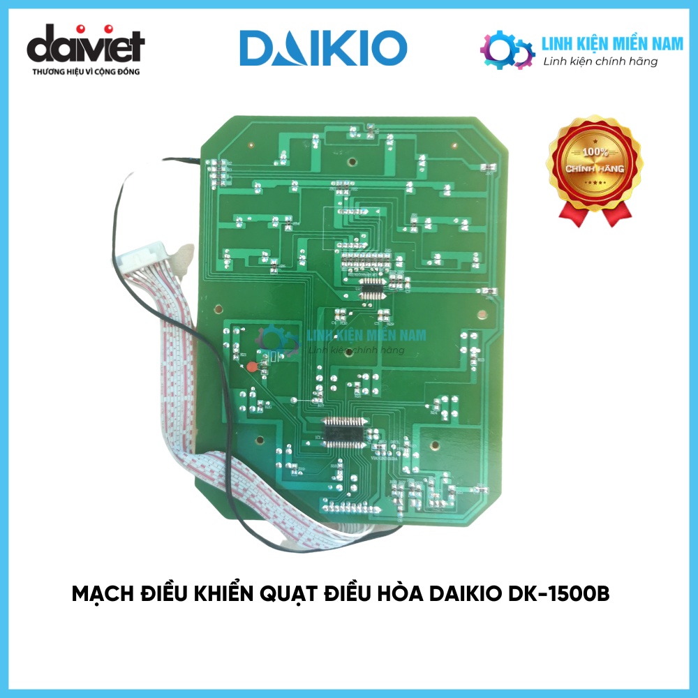 Bảng mạch điều khiển máy làm mát Daikio DK-1500B - Đã qua xử lý