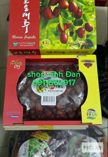 [date 2025] Táo Đỏ sấy khô Samsung Hàn Quốc 1kg