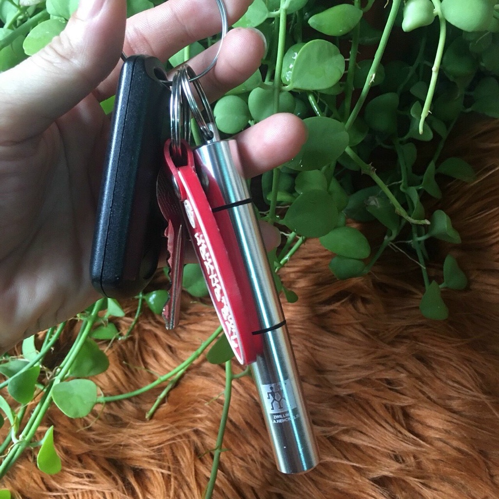 Bộ Lấy Ráy Tai, Bộ Ngoáy Tai Kiêm Móc Khóa 6 Món Thép Không Gỉ An Toàn Zwilling Nhập Khẩu Đức- Gia Dụng Toàn Cầu TC
