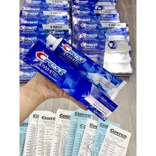 Kem Đánh Răng Crest 3D White Advanced Whitening 158g