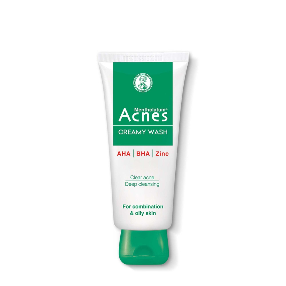 Sữa rửa mặt ngừa mụn Acnes Trio, giảm mụn trứng cá đầu đen, mụn cám, tắc lỗ chân lông, mụn ẩn, thâm cho nam, nữ