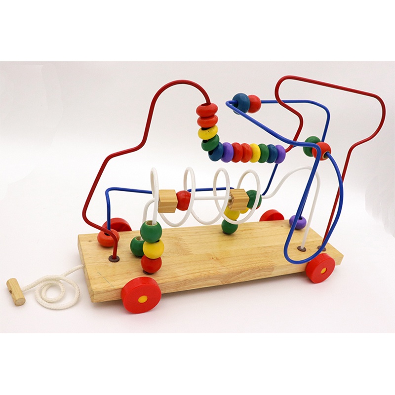 Bộ luồn hạt gỗ hình phi thuyền