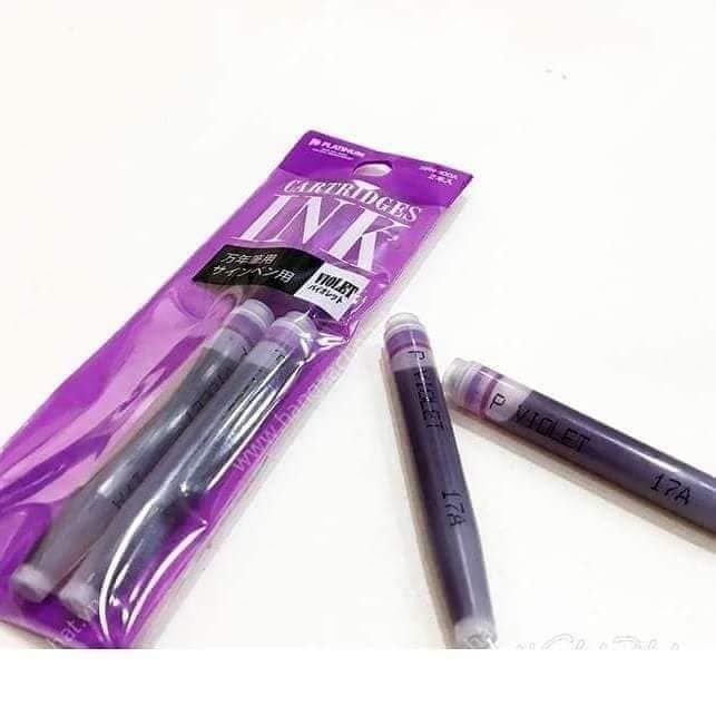 [ Hàng Nhật ] Combo 6 ống mực cho bút máy Preppy Nhật Bản