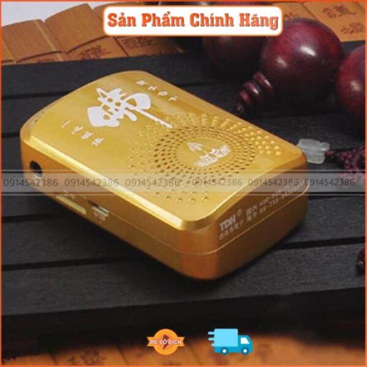 Máy Nghe Pháp. MP3 Không Màn Hình, Mầu Vàng, Chữ Phật