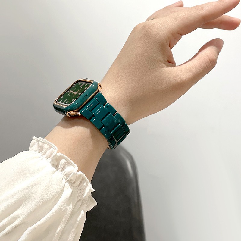 Vỏ bọc PC màu cổ điển thích hợp cho đồng hồ Apple Watch Series SE 8 7 6 5 4 3 2 S8 40mm 41mm 44mm 45mm