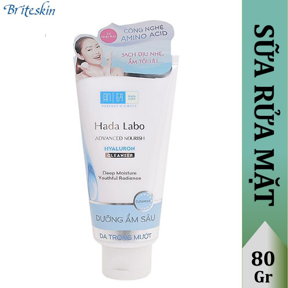 Dòng Sữa Rửa Mặt Dưỡng Da Nhật Bản Hada Labo (Tuyp 80g) | BigBuy360 - bigbuy360.vn