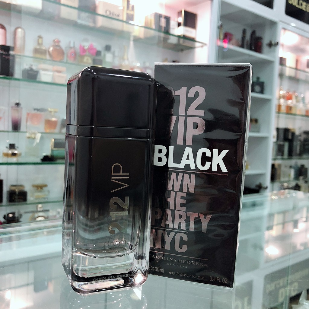 Nước hoa nam Carolina Herrera 212 VIP Black EDP Fullbox chính hãng