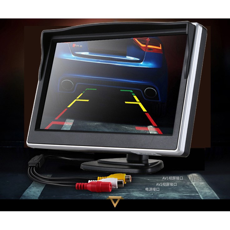 Màn hình 5 inch để taplo hoặc gắn kính lái