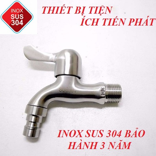 [Giá Sốc] Vòi Xả Nước Hồ Lạnh INOXS 304 Bảo Hành 3 Năm Không Gỉ (Chính Hãng)