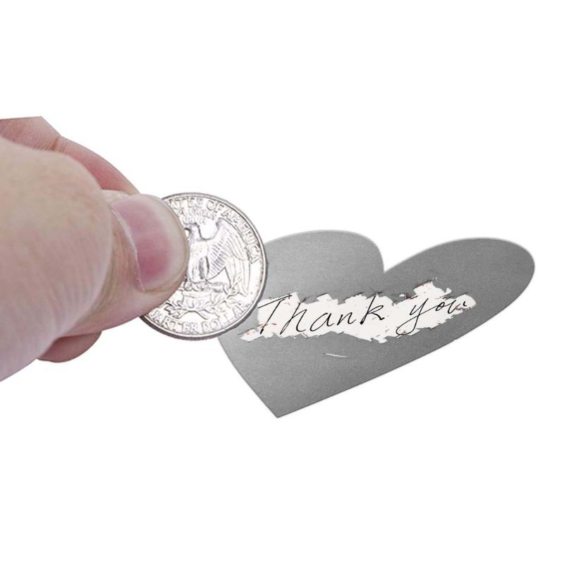 Cuộn 300 miếng dán hình trái tim trang trí sổ tay