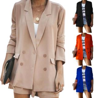 Áo khoác Blazer tay dài thời trang công sở cho phái nữ