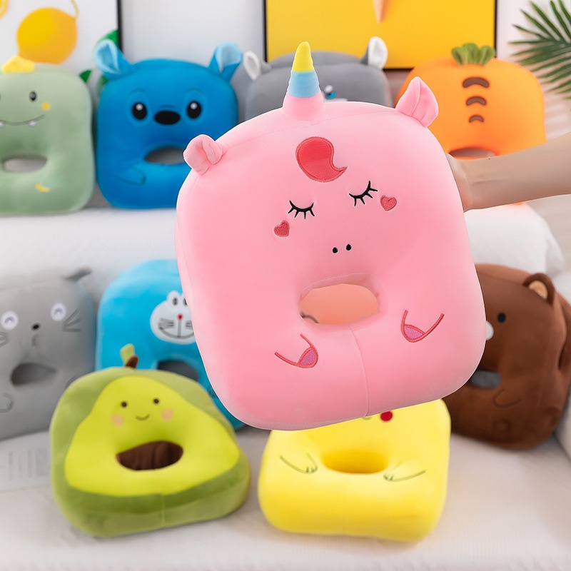 Gối Giữ Ấm Tay Hình Thú Nhồi Bông Dễ Thương Thời Trang Làm Quà Tặng Sinh Nhật Cho Bạn Gái