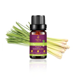 Tinh Dầu Sả Chanh Nguyên Chất Yaris (Lemongrass Oil) [100% Hữu Cơ - Không Hương Liệu - Không Pha Loãng]