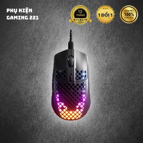 Chuột chơi game Steelseries Aerox 3 - Hàng Chính Hãng