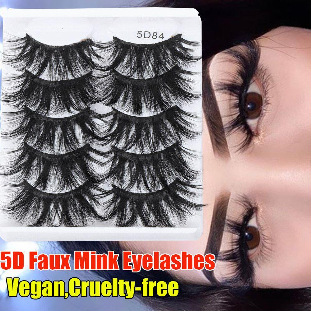 Set 5 Cặp Lông Mi Giả SKONHED Mềm Mại Thời Trang