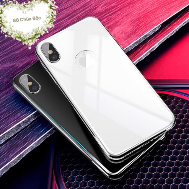 Kính cường lực 5D mặt sau iphone X full màn