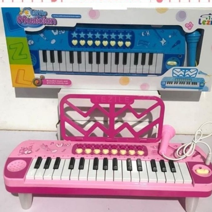 Đồ Chơi Đàn Piano Cho Bé Có Đèn Nhạc Và Micro Chuẩn Âm Cho Bé