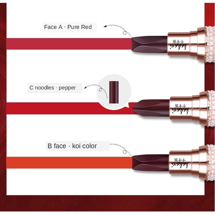 Thỏi son màu lì dưỡng ẩm 3 màu tùy chọn A26