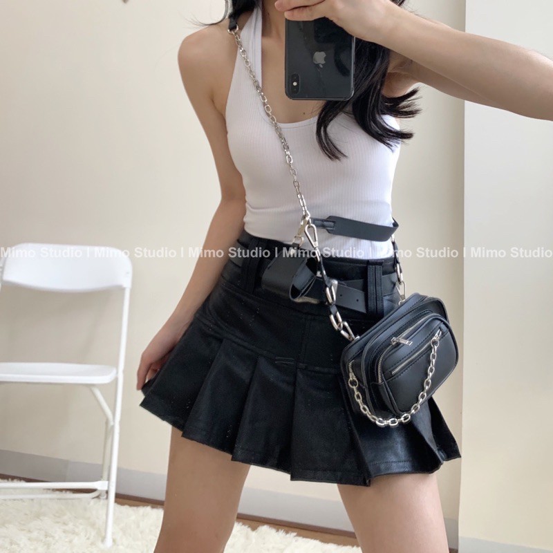 Túi chéo mini kèm chain