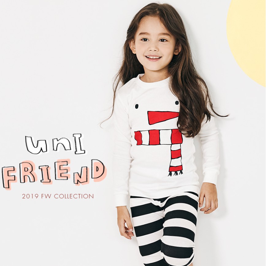 [Mã KIDMALL27 hoàn 15% xu đơn 150K] Bộ đồ giáng sinh cho bé trai bà bé gái, vải cotton organic của Unifriend Hàn Quốc | WebRaoVat - webraovat.net.vn